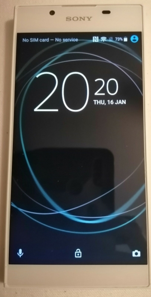 Sony Xperia L1 G3313 – 16 GB – Smartphone weiß (entsperrt)