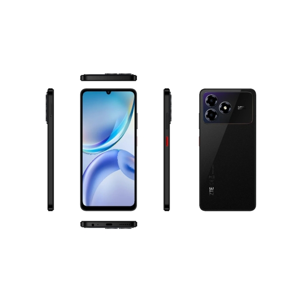 ZTE Blade A36 schwarz 4GB 128GB Smartphone Android 4G entsperrt Dual SIM