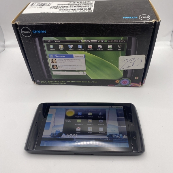 Dell Streak 5 M01M schwarz 16GB 5,0″ (O2, Tesco Mobile) Smartphone mit 5MP Kamera