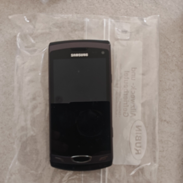Samsung Wave II 2 GB Schwarz Bar-Handy/Smartphone klassisches Tasten-Design