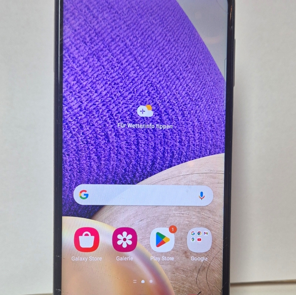 Samsung A32 Smartphone 64GB Weiß Android Display defekt Gebrauchsspuren