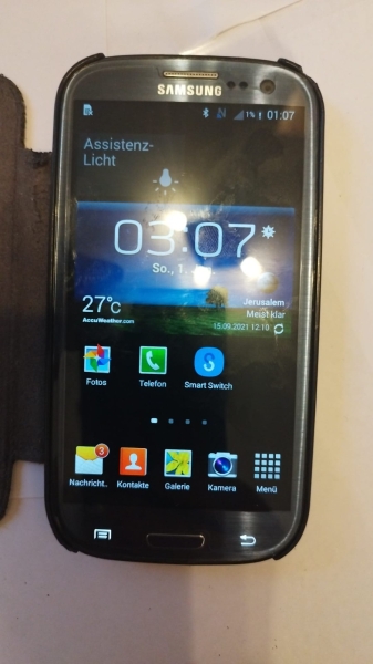 Samsung  Galaxy 3 GT-I5800 – Deep Black (Ohne Simlock) Smartphone