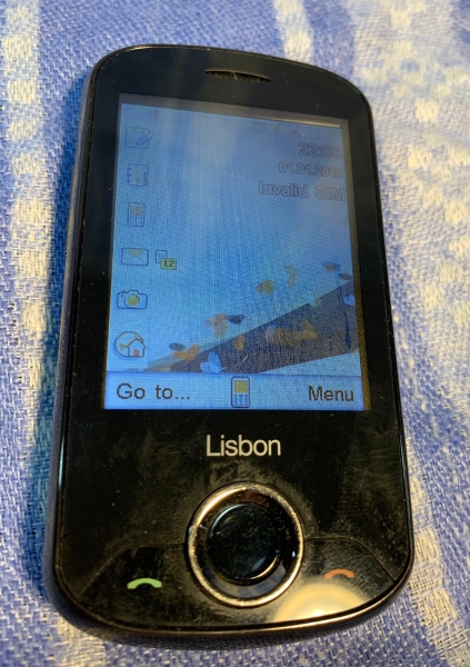 ZTE Lisbon G-X670 Smartphone Vintage GSM Handy Orange Netz