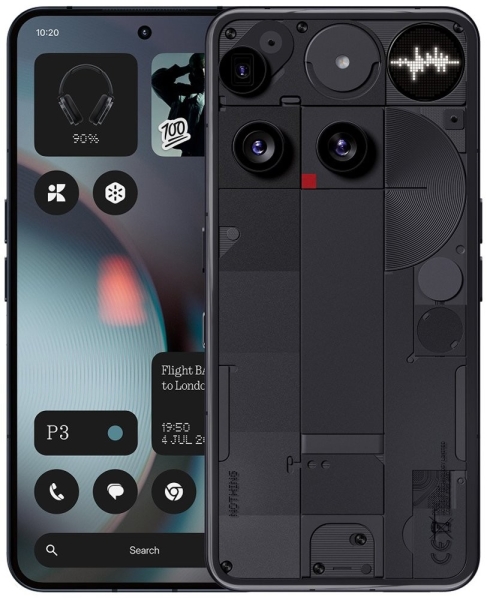 Nothing Phone (3) 5G Smartphone 512GB AI Handy SIM frei schwarz A10000024