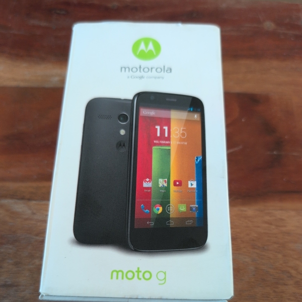 Motorola Moto G 1. Gen XT1032 8GB schwarz ENTSPERRT Smartphone – voll funktionsfähig