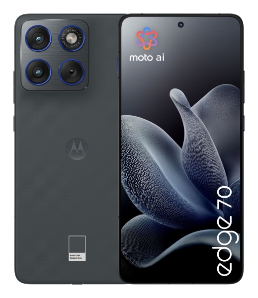 Motorola edge 70 12/512 GB Android 16 Smartphone Gadget Gray Smartphone