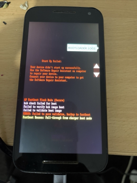 Motorola Moto G (3. Gen) schwarz entsperrt Android Smartphone gesprungen