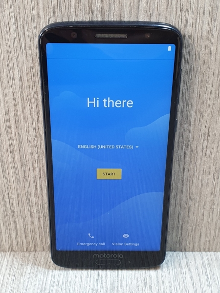 Motorola Moto G6 – 32GB – Schwarz (Ohne Simlock) (Dual SIM) Grade B ED1308