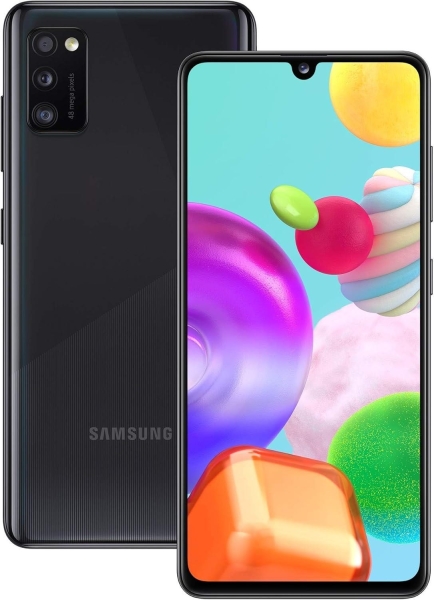 Samsung A41 SM-A415F 4GB RAM 64GB entsperrt schwarz Smartphone