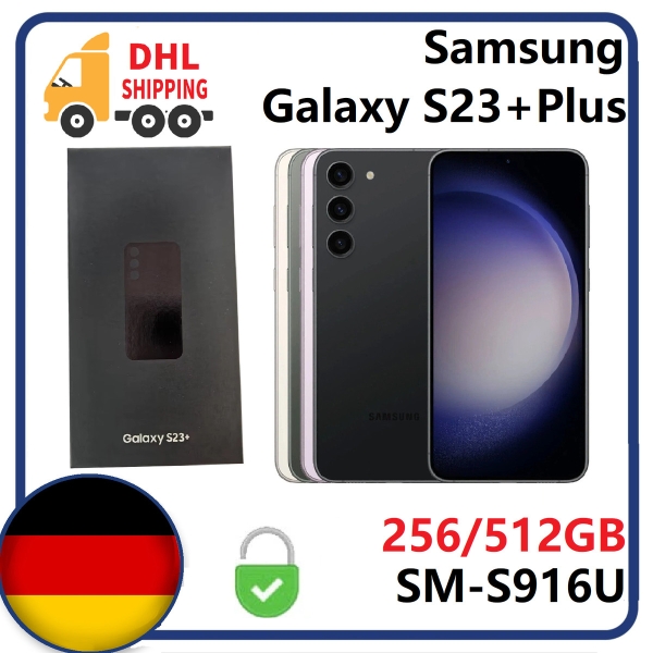 Neu Samsung Galaxy S23+ Plus (5G) 256GB/512GB 8GB RAM Smartphone Ohne Vertrag