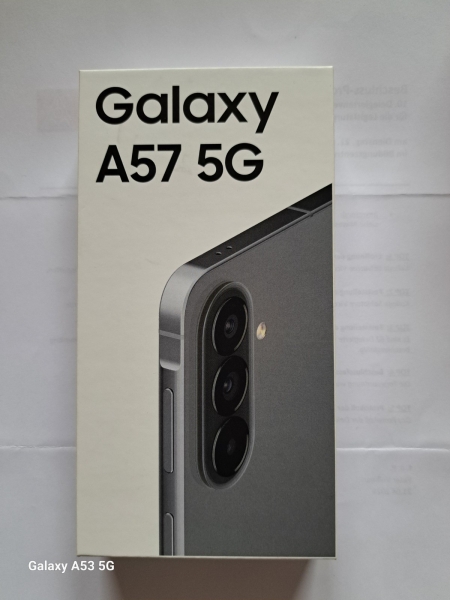Samsung Galaxy A57 5G Smartphone 256 GB Grau (Box abgebildet)