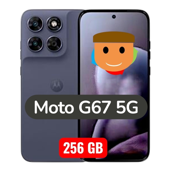 Motorola Moto G67 256 GB 5G Smartphone 17,3 cm (6.8 Zoll) 2,4 GHz Android 50 MP