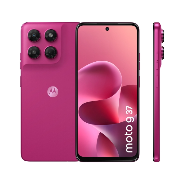 Motorola G37 4GB + 128GB PANTONE® Fuchsia Red Smartphone