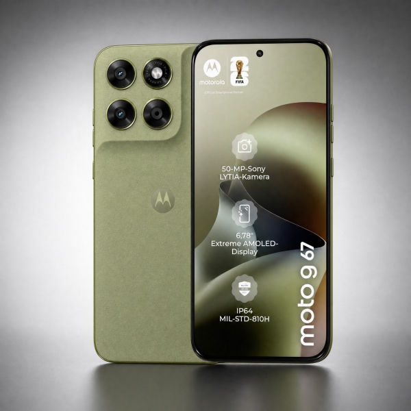 Motorola Moto g67 5G Smartphone 50 MP 256 GB Nile OLED 5100 mAh 30W NEU OVP