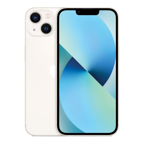 Apple iPhone 13 128GB Starlight Fairer Zustand entsperrt iOS Smartphone