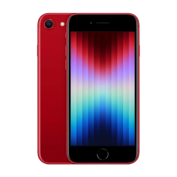 Apple iPhone SE 3. Gen 128GB rot fairer Zustand entsperrt iOS Smartphone