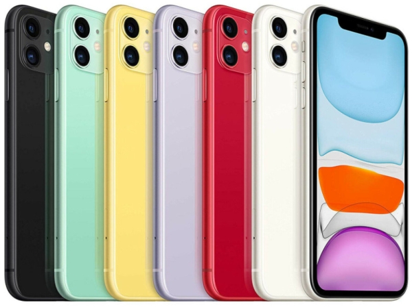 iPhone 11 Apple Smartphone alle Farben & Speicher 6,1″ (entsperrt) Digi gesprungen C