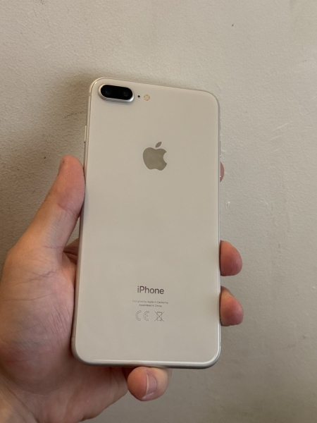 Apple iPhone 8 Plus 64GB silber entsperrt Smartphone 100% Batteriezustand Klasse B