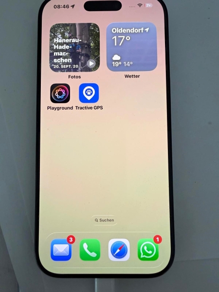 Apple iPhone 16 Pro 256 GB Schwarz iOS Smartphone Apple iPhone Modell