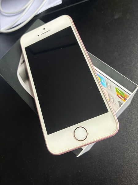 Apple iPhone SE 16GB entsperrt Smartphone roségold/weiß