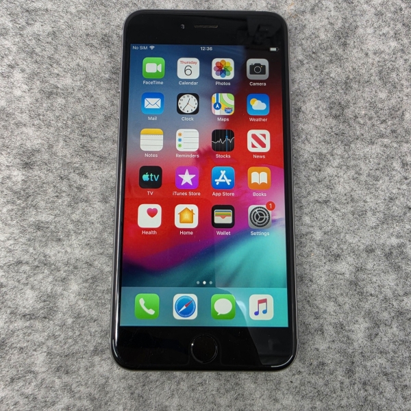Apple iPhone 6 Plus 16GB grau entsperrt Smartphone getestet Frontcam Unschärfe defekt