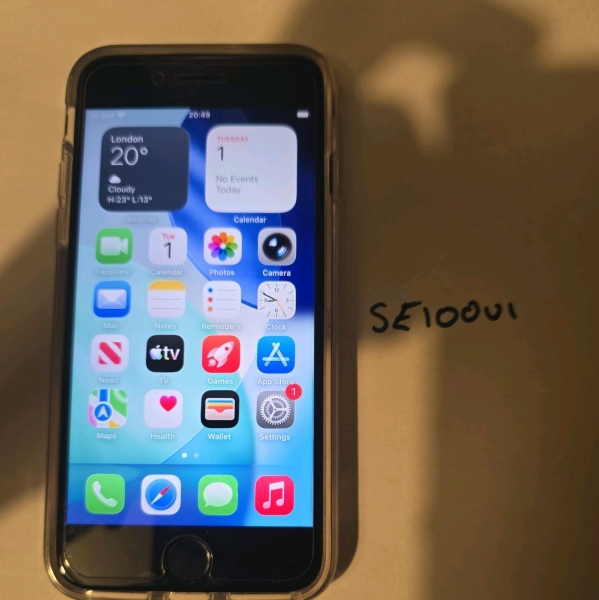 Apple iPhone SE 3. Gen 2022 entsperrt 64GB 4,7″ 12MP Smartphone 100% Akku