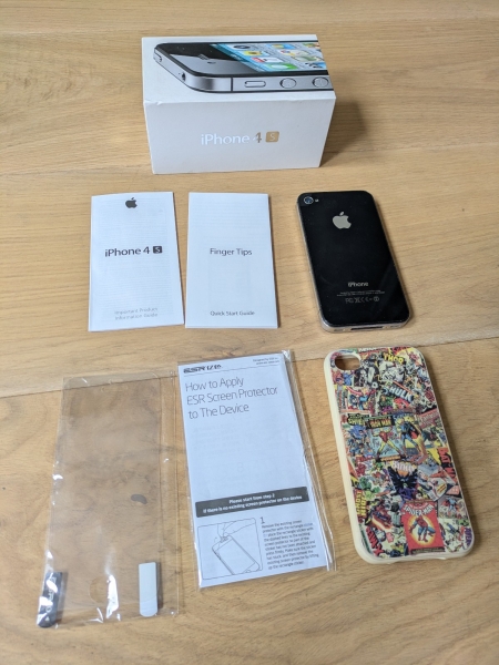 Apple iPhone 4s 16GB Smartphone – Schwarz (entsperrt)