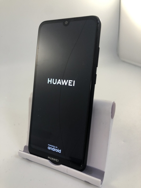 Huawei Y6 (2019) schwarz 32GB entsperrt Android Touchscreen Smartphone gesprungen