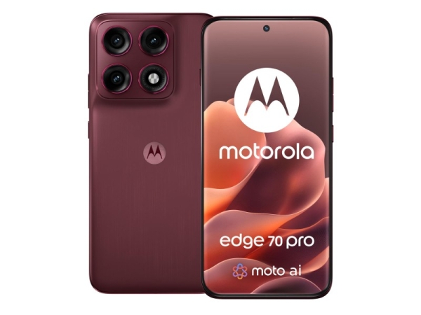 Motorola edge 70 Pro 5G Smartphone – 8/256GB 6,78″ AMOLED 144Hz Zinfandel