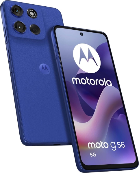Motorola Solutions Moto g56 Dazzling Blue – Smartphone – 256 GB (PB7Y0029SE)