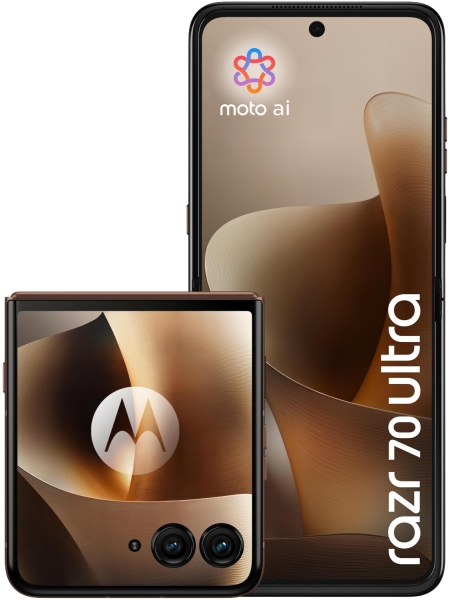 Motorola Razr 70 Ultra 5G Dual-SIM 512 GB Braun Smartphone Handy Android Mobile