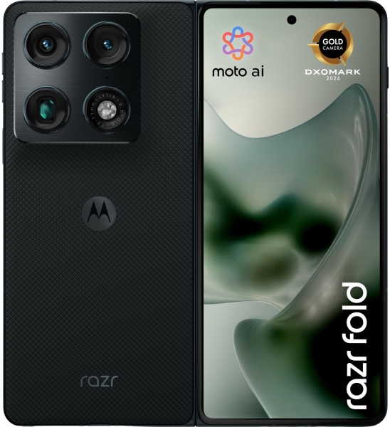 Motorola Razr Fold 5G Dual-SIM 512 GB schwarz Smartphone Handy Android Mobile