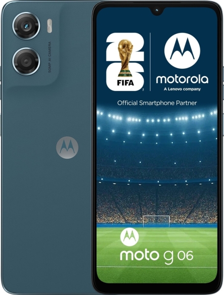 Motorola Moto G06 64GB blau LTE Android Smartphone 6,88 Zoll 50 Megapixel – TOP