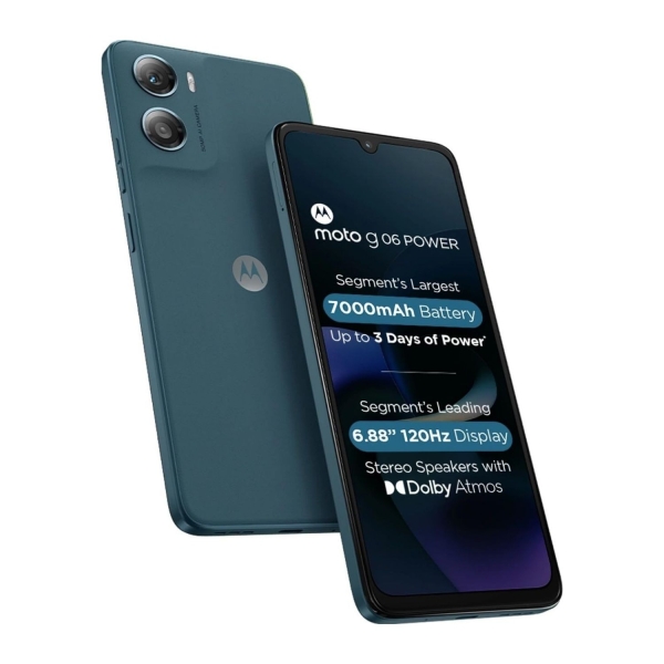 Motorola G06 Power 4GB 64GB 7000mAh Pantone Tapestry Android Smartphone