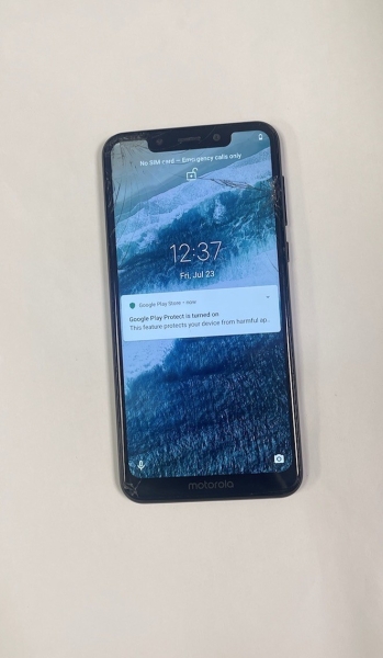 Motorola One – XT1941-4 – 64GB 4GB RAM – Schwarz entsperrt (Dual SIM) BESCHREIBUNG LESEN