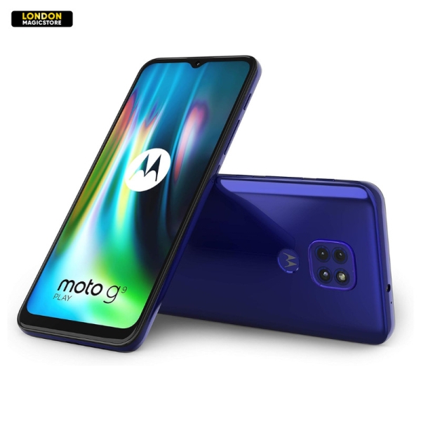 Motorola Moto G9 Play (2020) XT2083 64GB blau 4G Smartphone – siehe Beschreibung