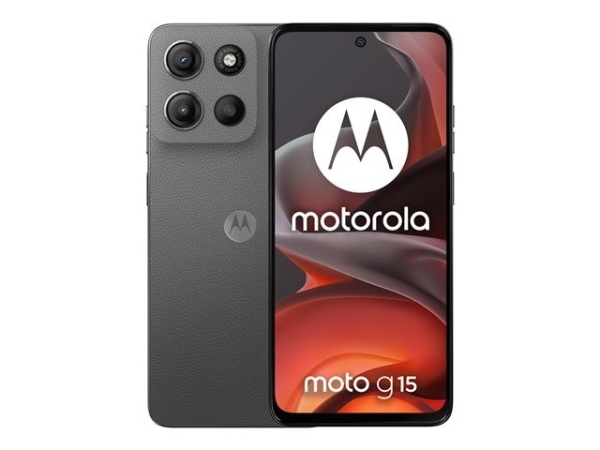 Motorola Moto G15 128GB 4GB RAM 4G Dual SIM Android Smartphone Gravity Grey 6,72