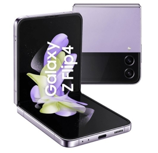SMARTPHONE SAMSUNG GALAXY Z FLIP4 5G SM F721B 512GB DUAL SIM LILA NO Z FLIP5