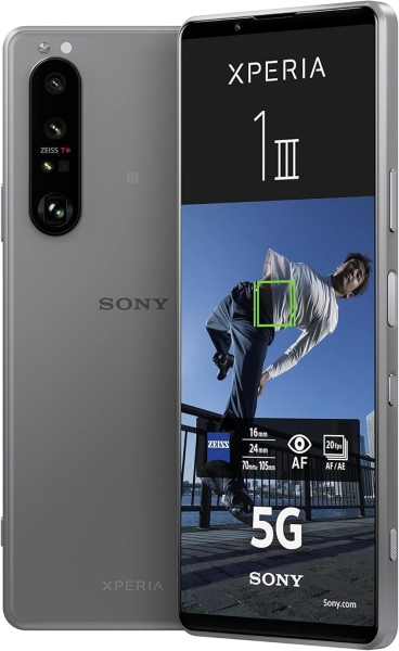Sony Xperia 1 III 5G XQ-BC52 12+256GB Silber Smartphone Sehr Gut 6,5″ IP68