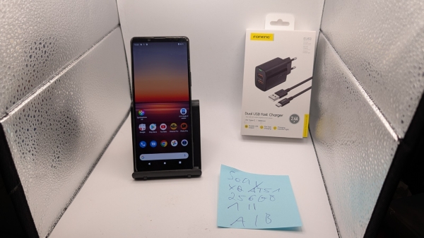 Sony Xperia 1 II 5G XQ-AT51 256GB Black Schwarz Android Smartphone Top