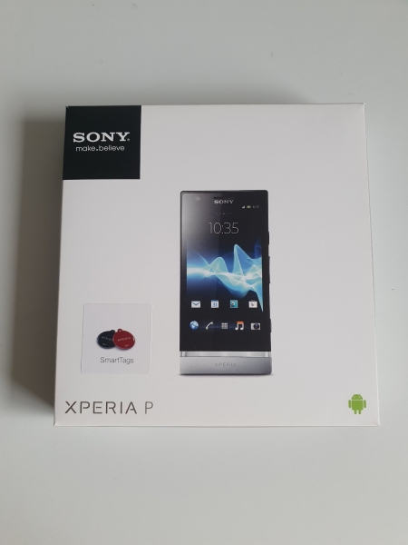 Sony  Xperia P LT22i – 16GB – Silber (Ohne Simlock) Smartphone