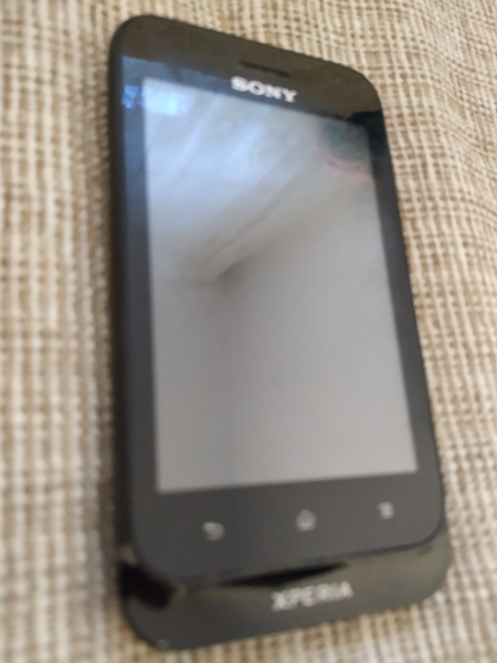 Sony  Xperia tipo ST21i Smartphone Handy 2.9 GB 3.2 Zoll 3.2 MP Android schwarz
