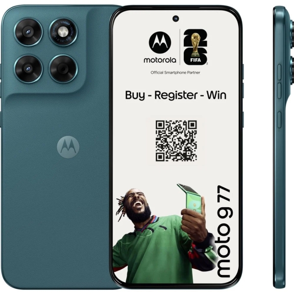 Motorola moto g77 256 GB Black Olive Dual SIM Smartphone Handy Mobiltelefon