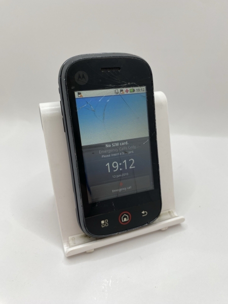 Motorola DEXT schwarz orange Netzwerk 1GB 3,1″ QWERTY Android Smartphone gesprungen