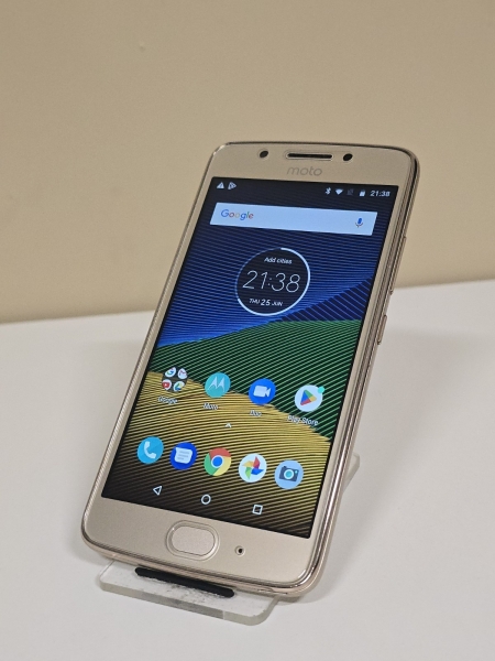Motorola Moto G5 Gold (entsperrt) Android Smartphone, 16GB, 3GB Ram, Dual Sim 4G