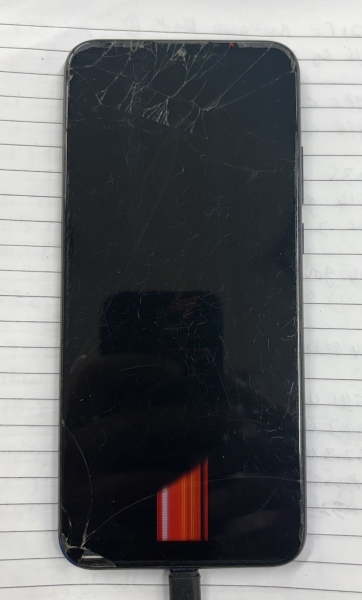 Motorola Moto G8 Power Lite Blue Slate Smartphone Handy gesprungen