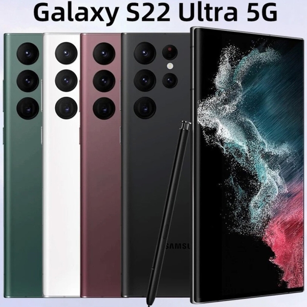 Neu Samsung Galaxy S22 Ultra 5G 128/256/512GB SM-S908U Ohne Vertrag Smartphone