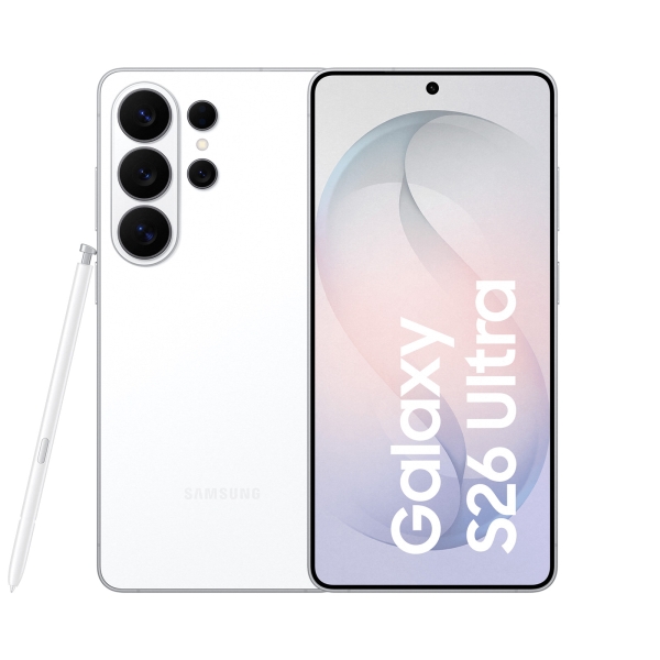 Samsung  Galaxy S26 Ultra Smartphone, 5G, AMOLED Display White 256GB