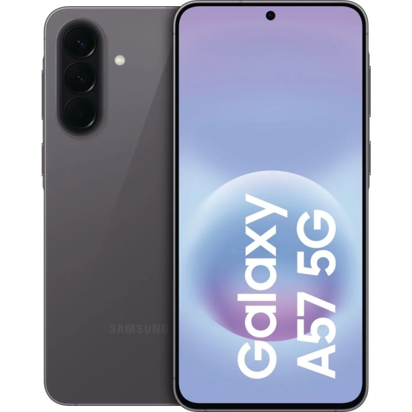 Samsung Galaxy A57 128 GB Awesome Gray Dual SIM Smartphone Handy Mobiltelefon