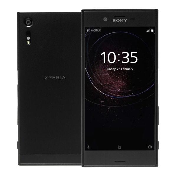 Sony Xperia XZ schwarz ohne Simlock guter Zustand Android Smartphone